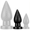 DarkSil Plug PineCock M 10 x 4.5cm Noir